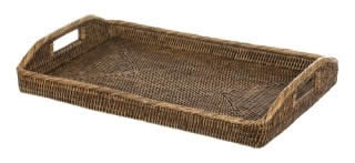 rattan tray rectangle 56cm x 36cm x 8.5cm 